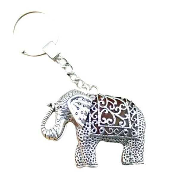 🌺 🌺 🌺 Elephant Key Chain Backpack Charm - Picture 2 of 3